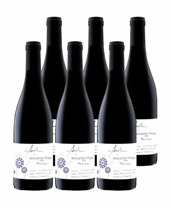 Beaujolais Nouveau 2022 - 6 Bouteilles 3 Beaujolais Nouveau 2022 - 6 Bouteilles