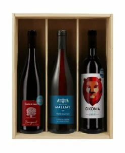 Les Vins Rouges Préférés Des Abonnés - 3 Bouteilles & Caisse Bois