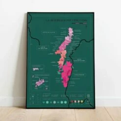 Carte à Gratter - La Bourgogne Des Vins