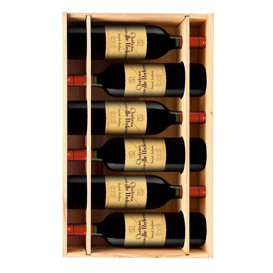 Château Léoville Poyferré 2014 - 6 Bouteilles & Caisse Bois 3 Château Léoville Poyferré 2014 - 6 Bouteilles & Caisse Bois