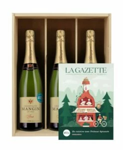Champagne Mangin & Fils Brut - 3 Bouteilles & Caisse Bois