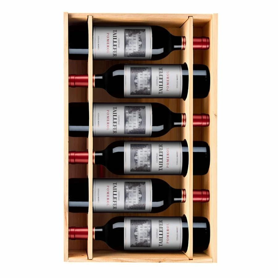 Château Taillefer 2019 - 6 Bouteilles & Caisse Bois 3 Château Taillefer 2019 - 6 Bouteilles & Caisse Bois