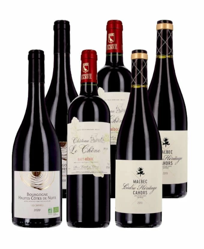 Trois Belles Cuvées - 6 Bouteilles 3 Trois Belles Cuvées - 6 Bouteilles